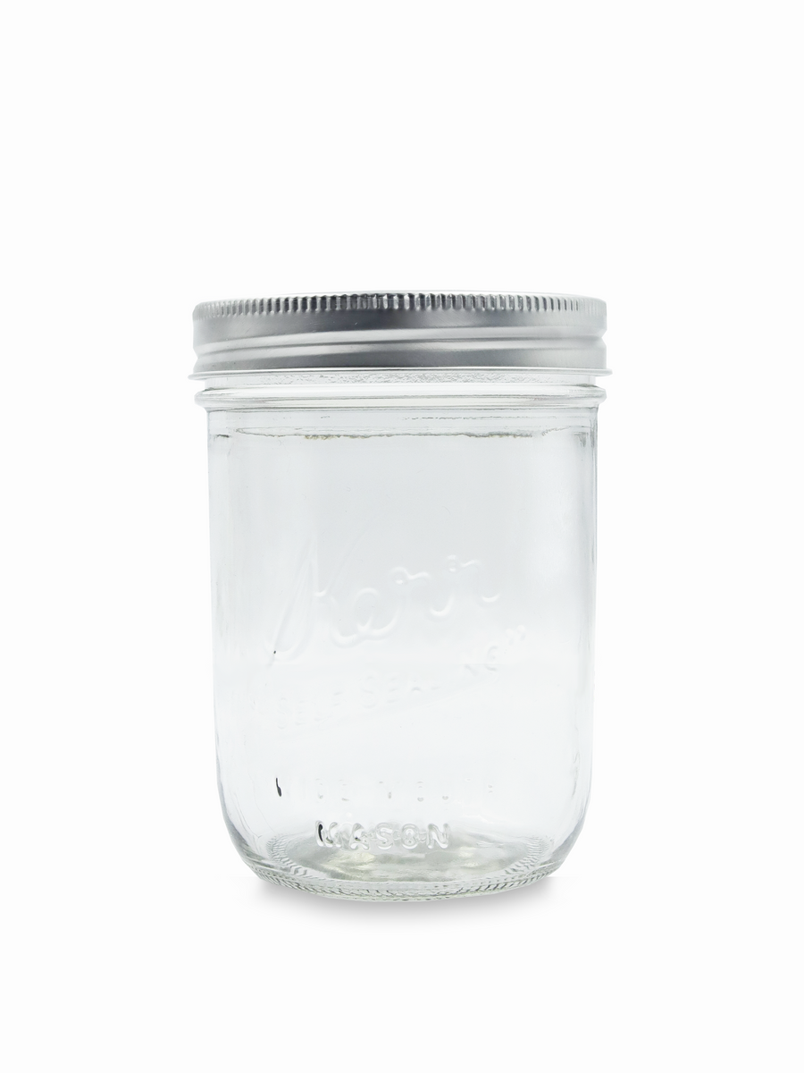 Black Opaque 1L Mason Glass Clamp Jar, 34 oz - Kroger