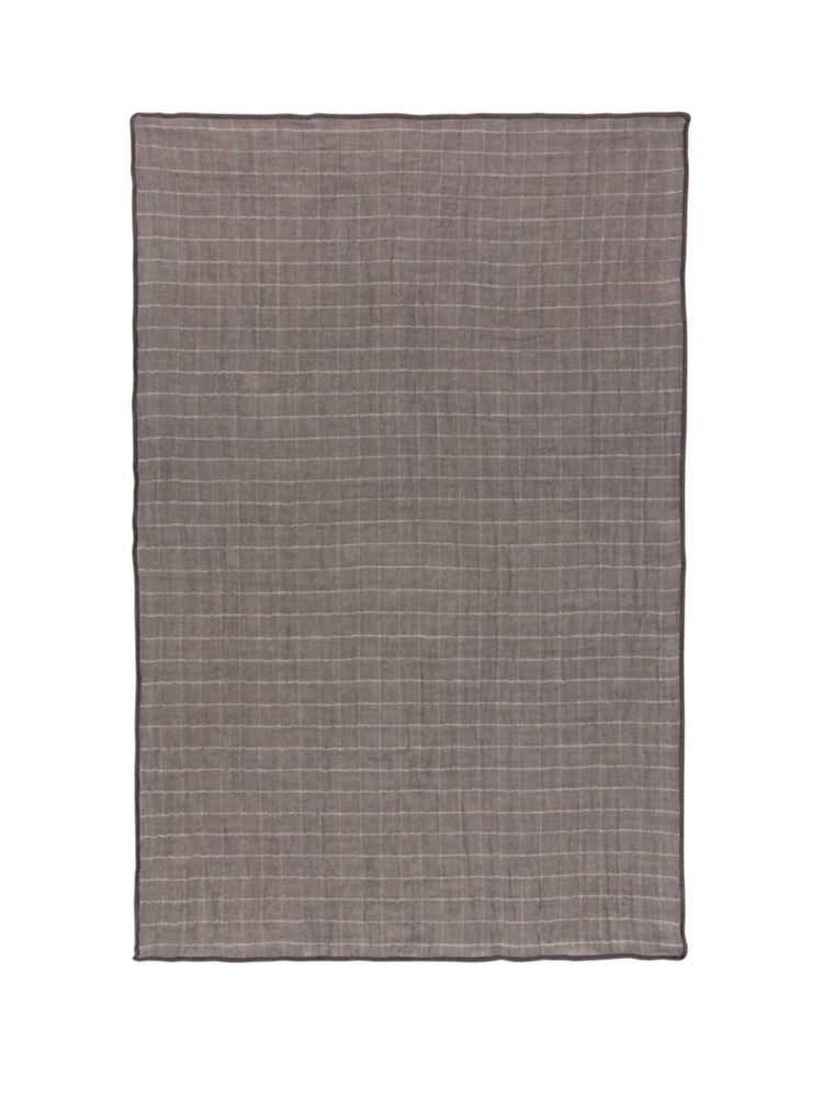 Grid Double Weave Dish Towel Set of 2