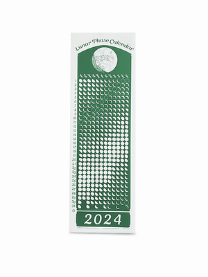 2025 Lunar Phase Calendar + Tube Case