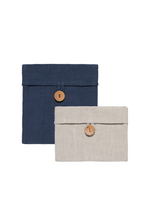 Linen Snack Bag Set of 2