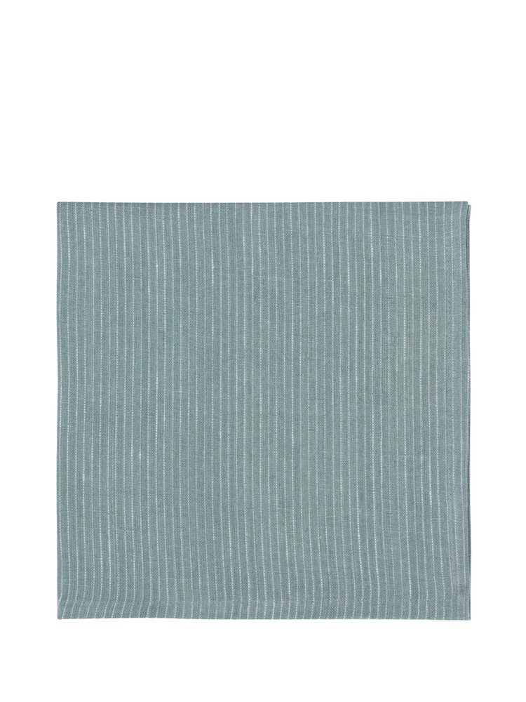 Pinstripe Linen Napkins