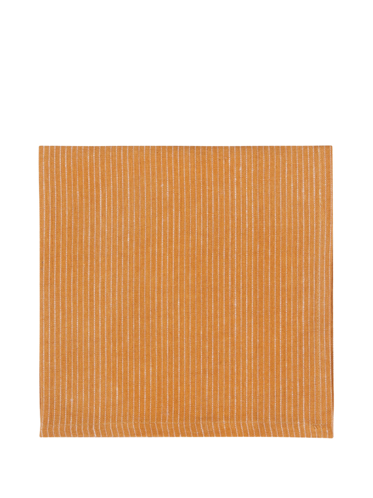 Pinstripe Linen Napkins