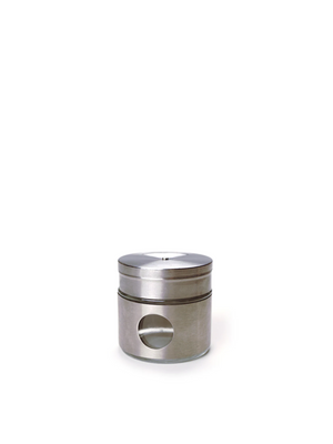 Spice Shaker with Stainless Steel Swivel Lid